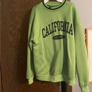 Green crewneck sweatshirts. Size small worn one time